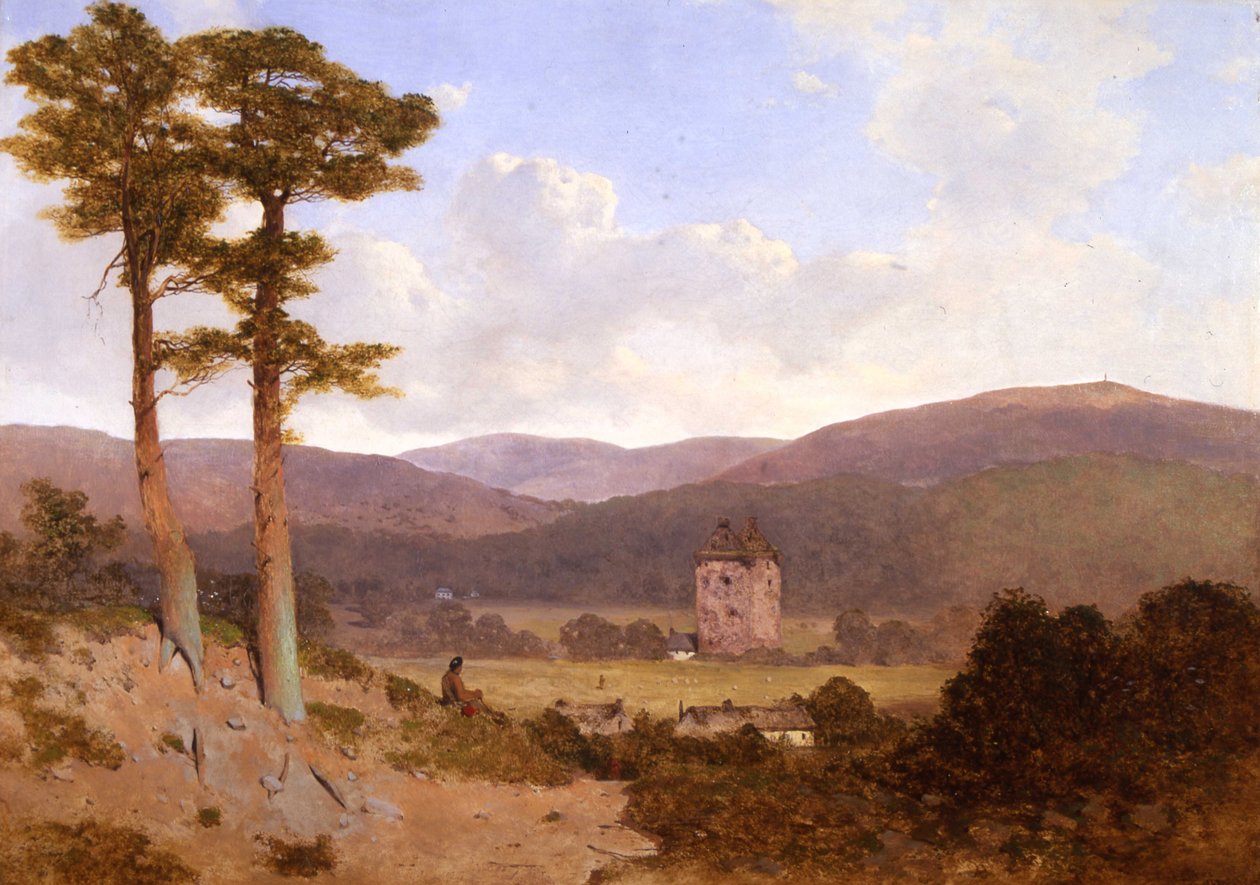 Gilnockie Tower, 1843 von William James Blacklock