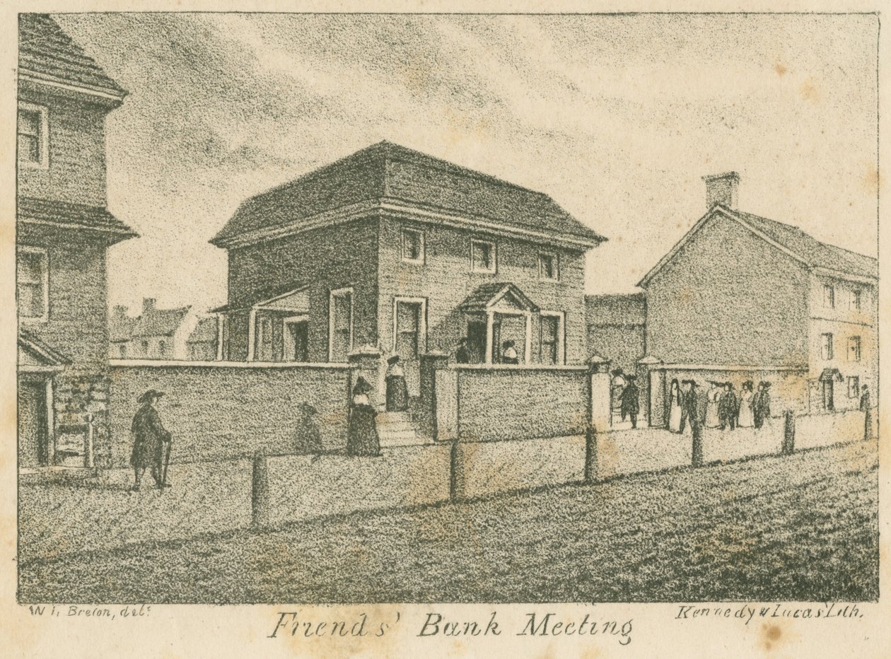 Freunde Bank Treffen von William L. Breton