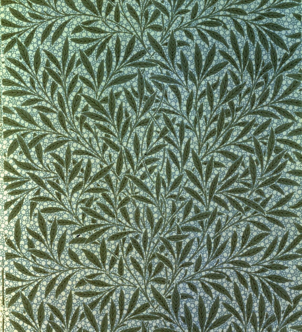 Weiden-Tapete, entworfen von William Morris, 1874 von William Morris