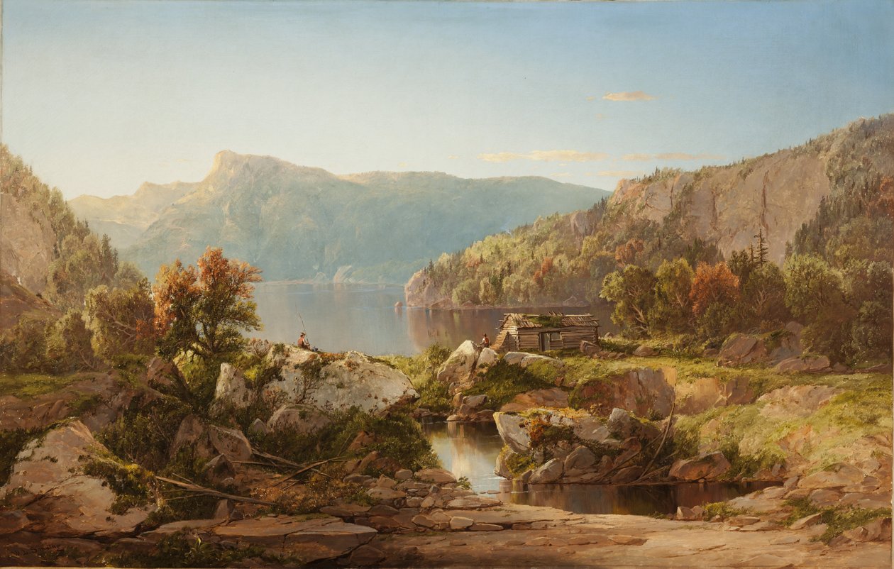 Herbstmorgen am Potomac, ca. 1860er Jahre von William Sonntag
