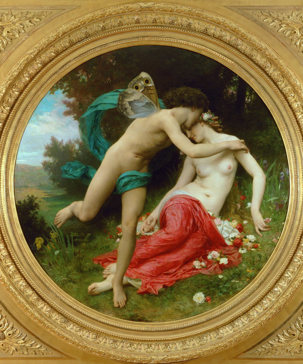 Flora und Zephir von William-Adolphe Bouguereau