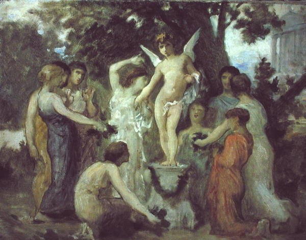 Opfergabe an Amor von William-Adolphe Bouguereau
