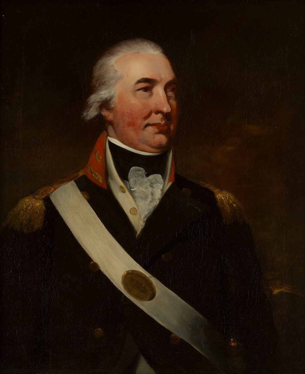 Halbporträt von Oberst Alexander Duff von William (attr. to) Beechey