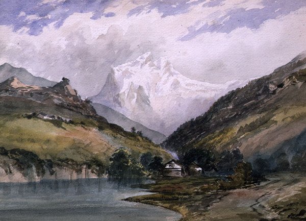 Wetterhorn, Berner Oberland von William (circle of) Callow