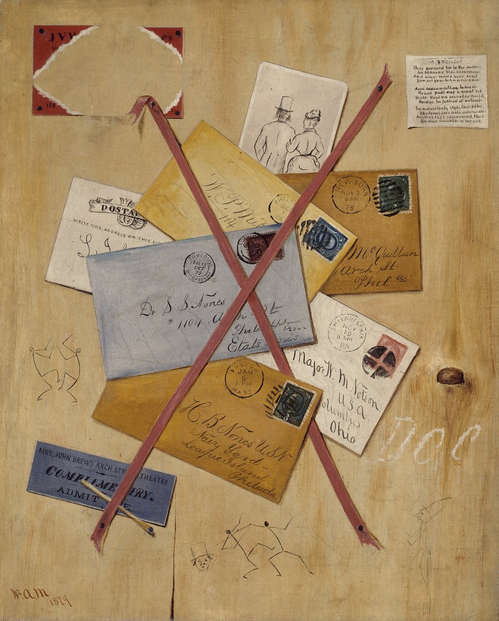 Rack-Bild für Dr. Nones, 1879 von William A. Mitchell