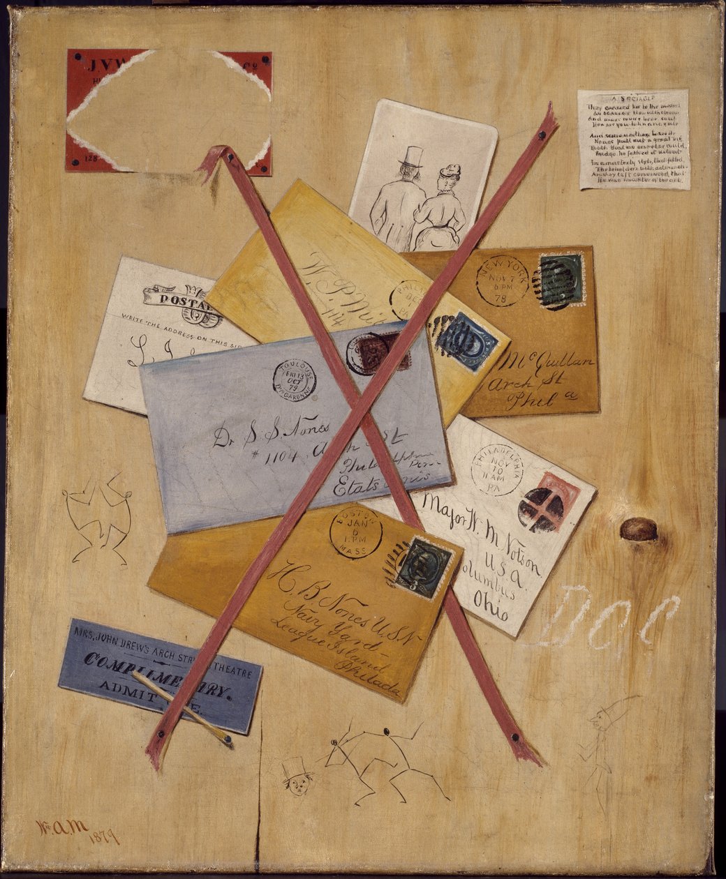 Rack-Bild für Dr. Nones, 1879 von William A. Mitchell