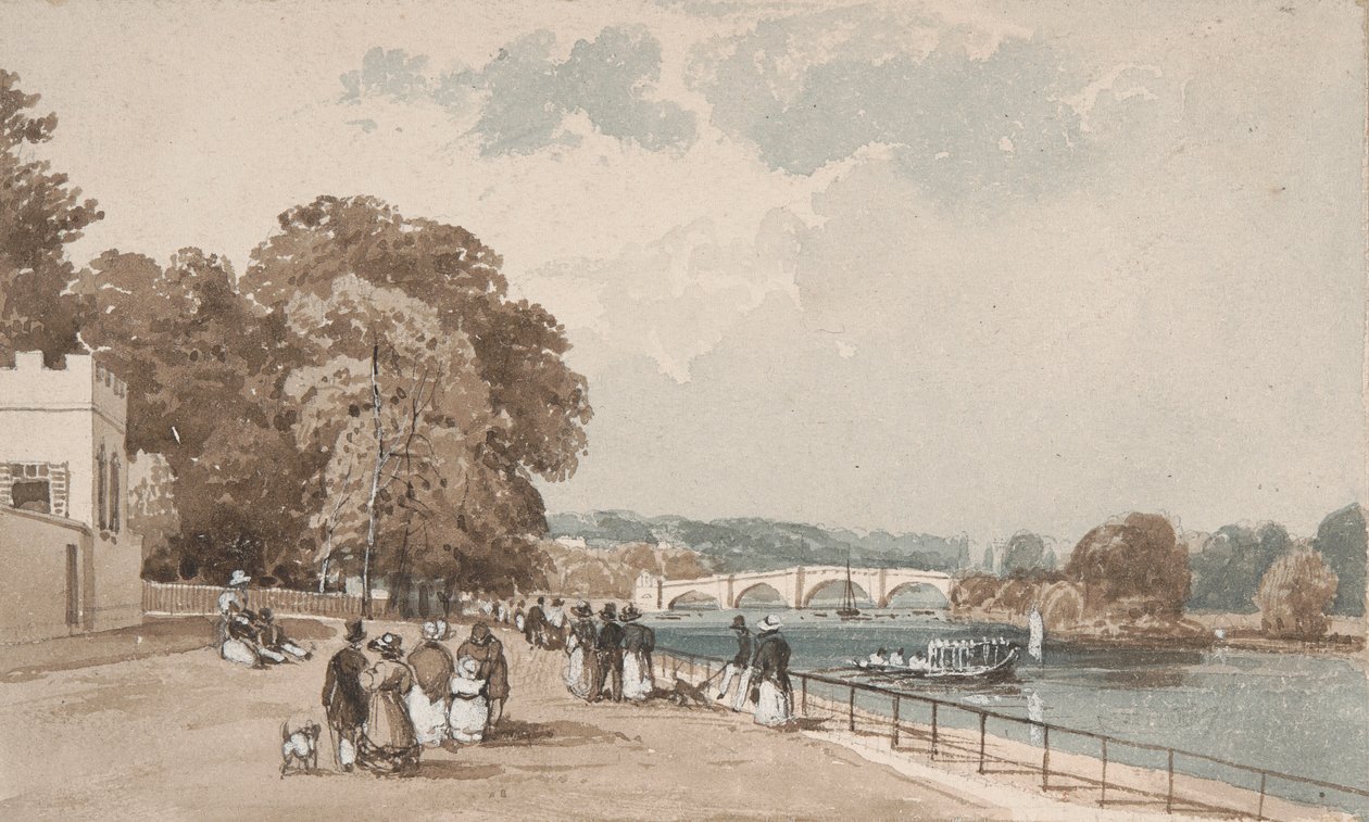 Richmond Bridge von William Alfred Delamotte
