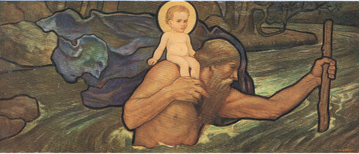 St. Christophorus von William Arthur Chase