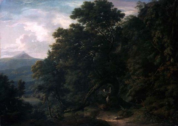 Ansicht von Powerscourt Demesne von William Ashford