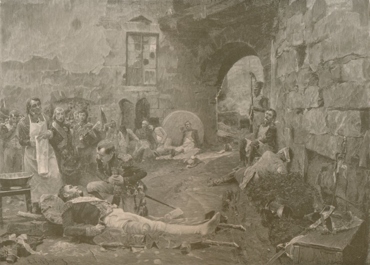 Napoleon und Marschall Lannes bei Essling von William Baxter Palmer Closson