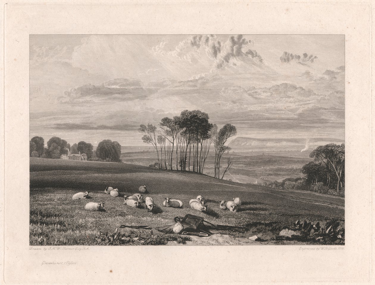 Crowhurst, Sussex von William Bernard Cooke