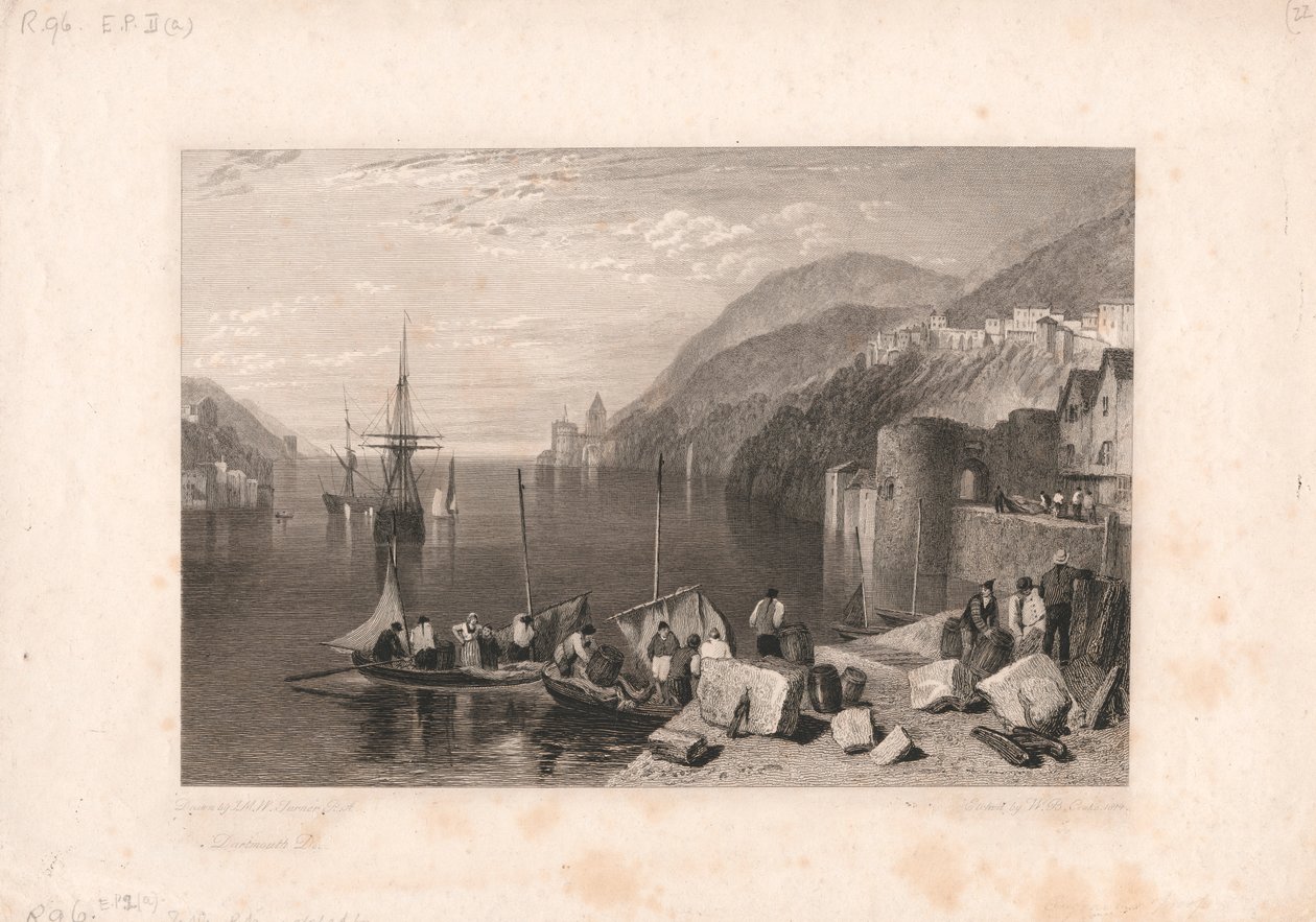 Dartmouth, Devon von William Bernard Cooke