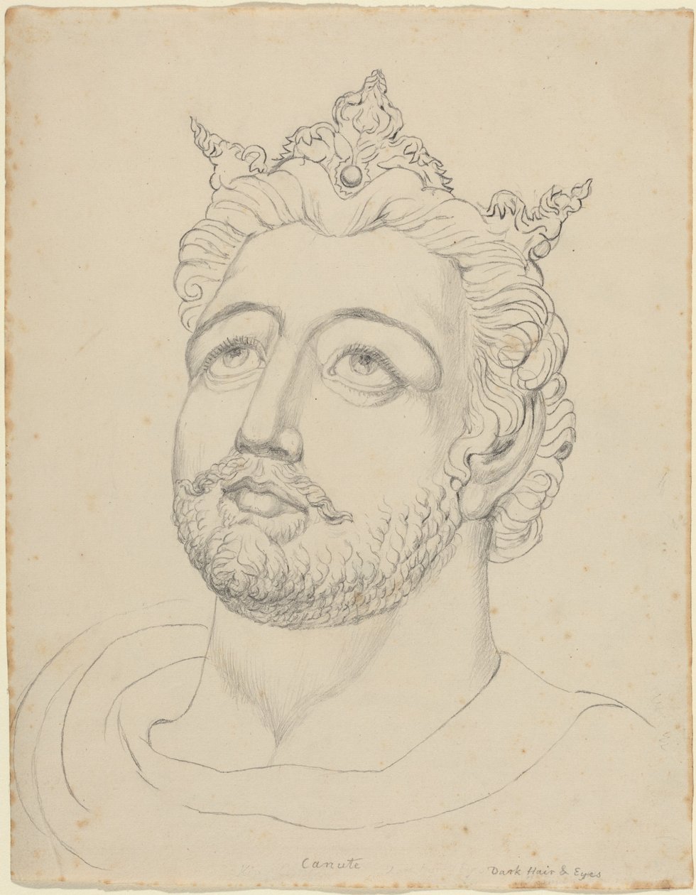 König Knut von William Blake