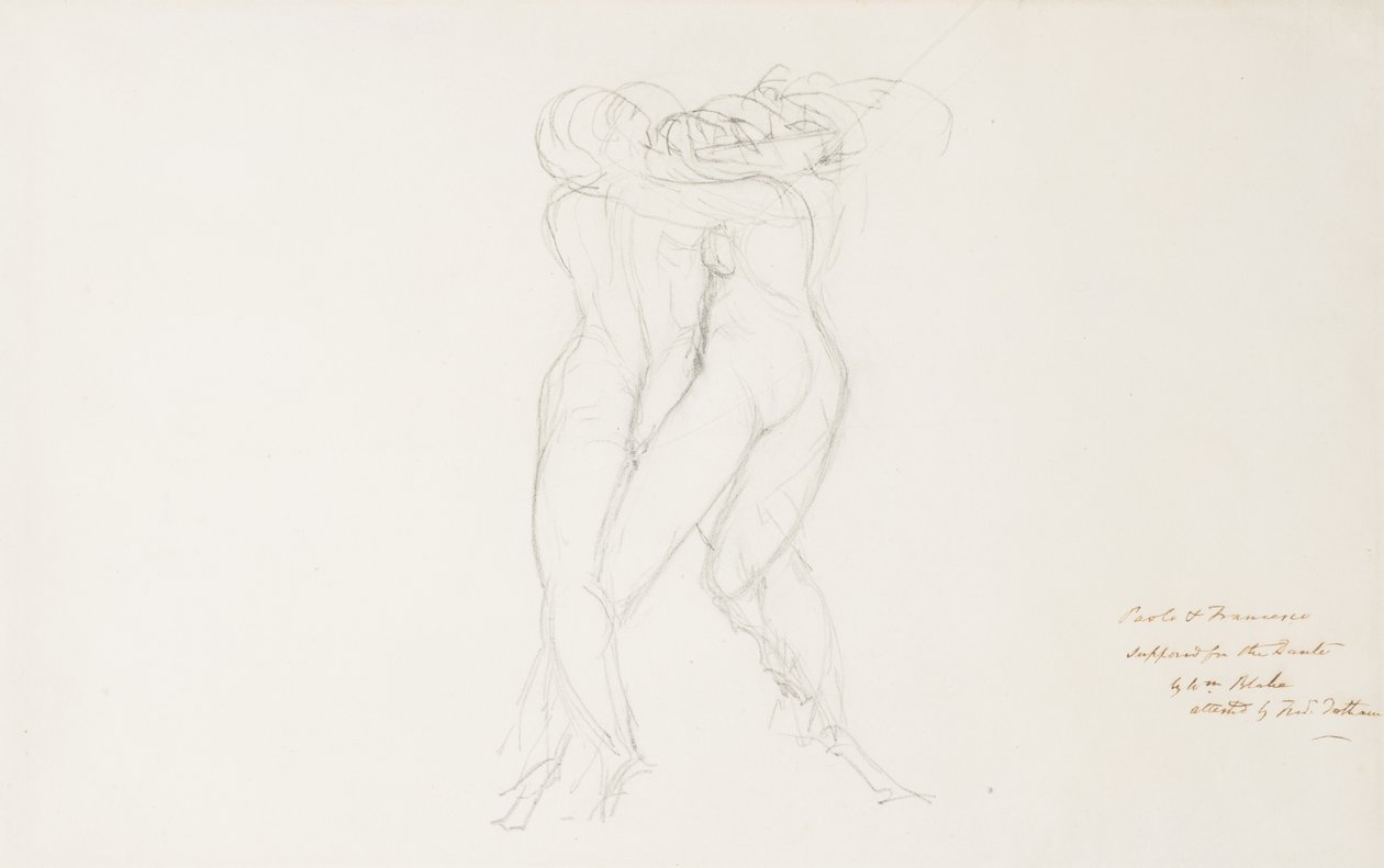 Paolo und Francesca von William Blake