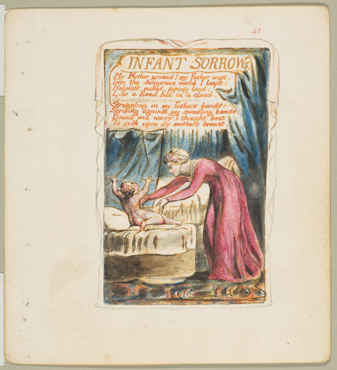 Lieder der Unschuld und der Erfahrung: Kinderschmerz von William Blake