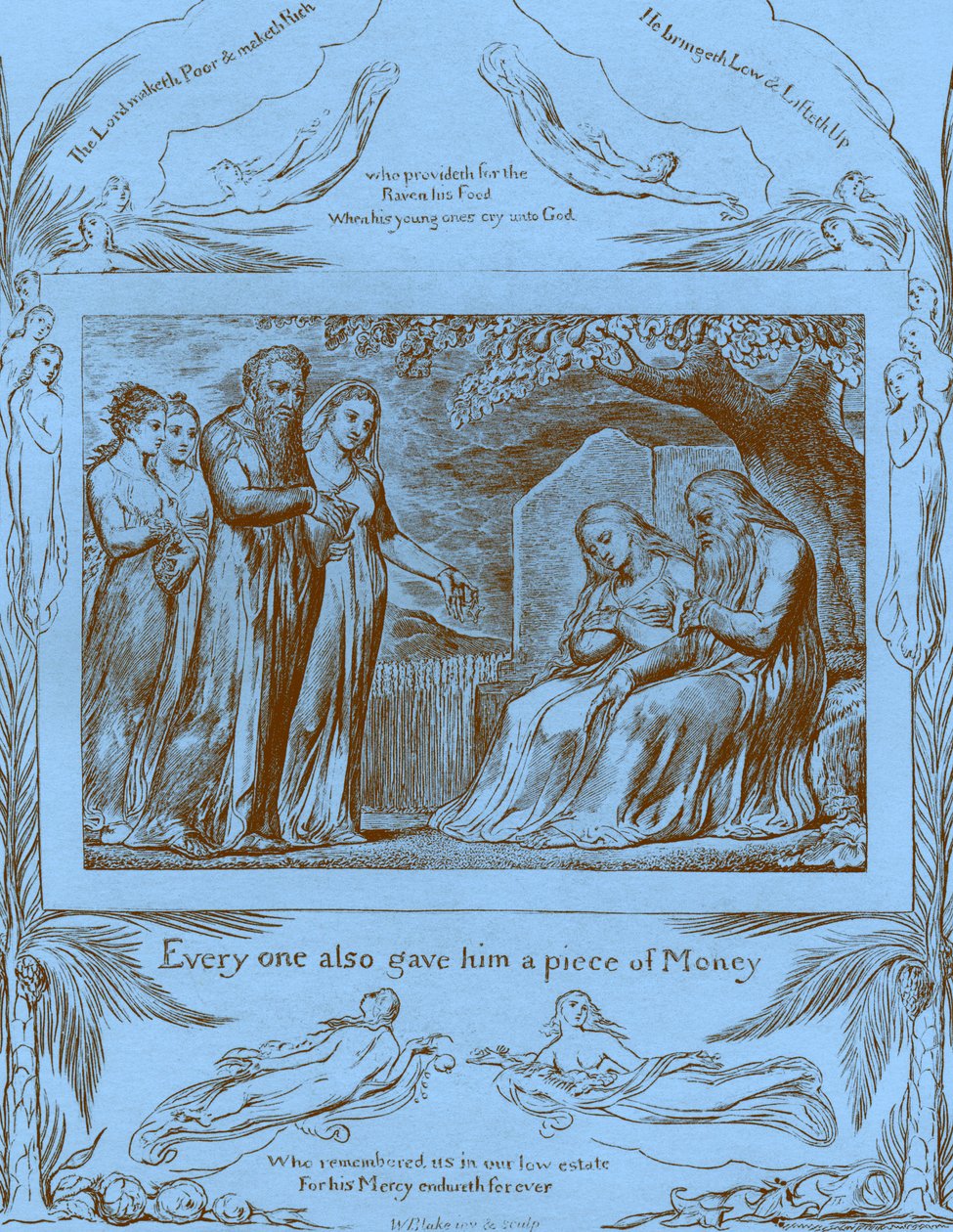 Das Buch Hiob, Illustrationen von William Blake von William Blake