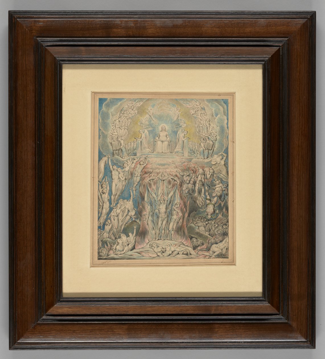 Der Tag des Jüngsten Gerichts von William Blake