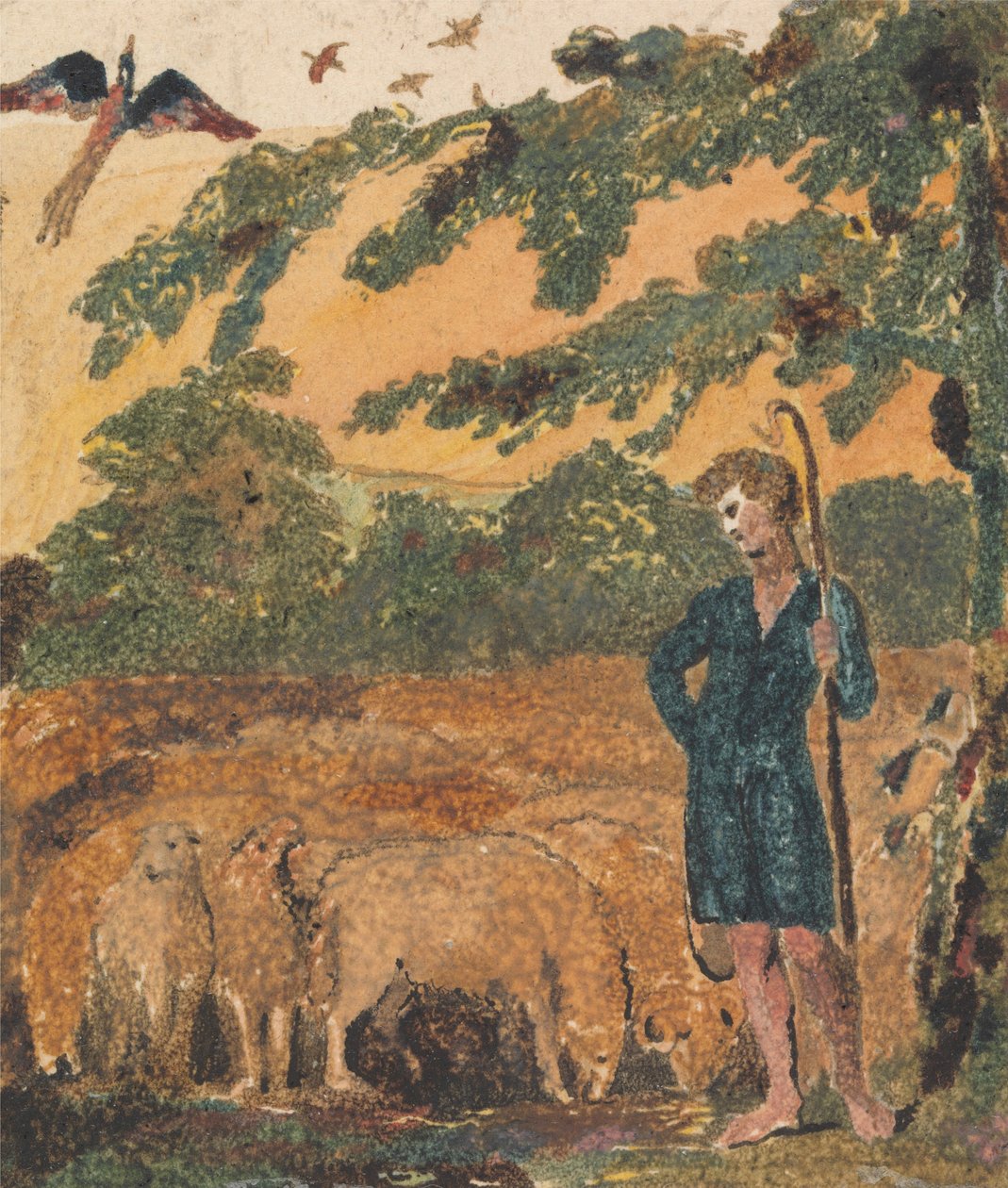 Der Hirte, aus Songs of Innocence von William Blake