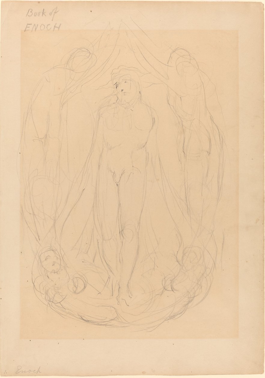 Die Vision des Herrn der Geister von William Blake