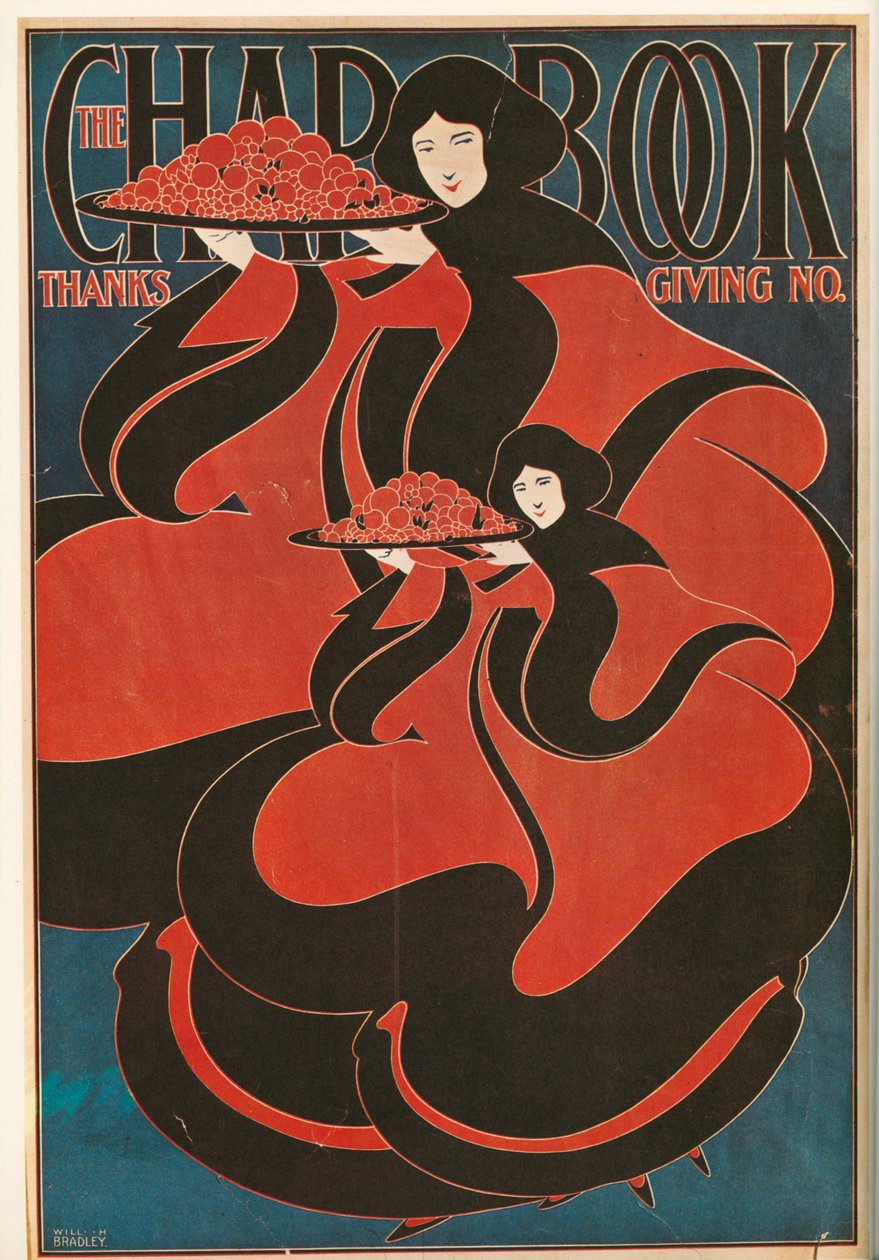 Will H. Bradley: The Chap Book, Thanksgiving Number, USA von William Bradley