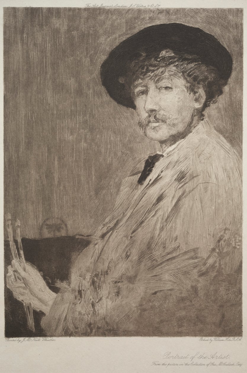 James McNeill Whistler, 1897 von William Brassey Hole
