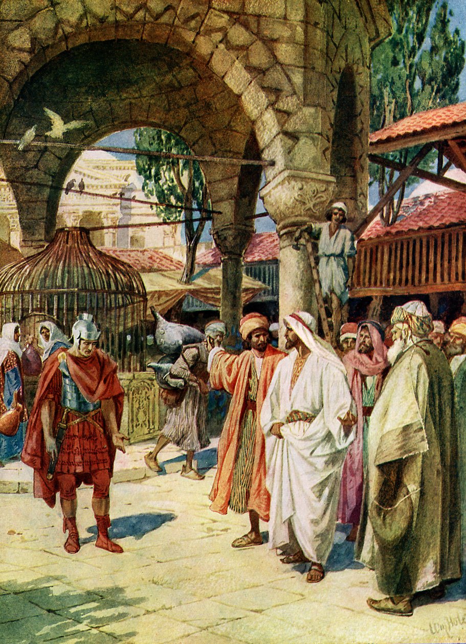 Jesus heilt den Diener eines Hauptmanns von William Brassey Hole