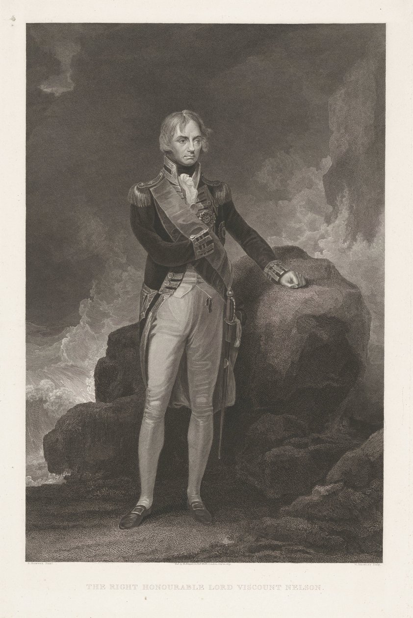 Porträt von Horatio Nelson von William Bromley (I)