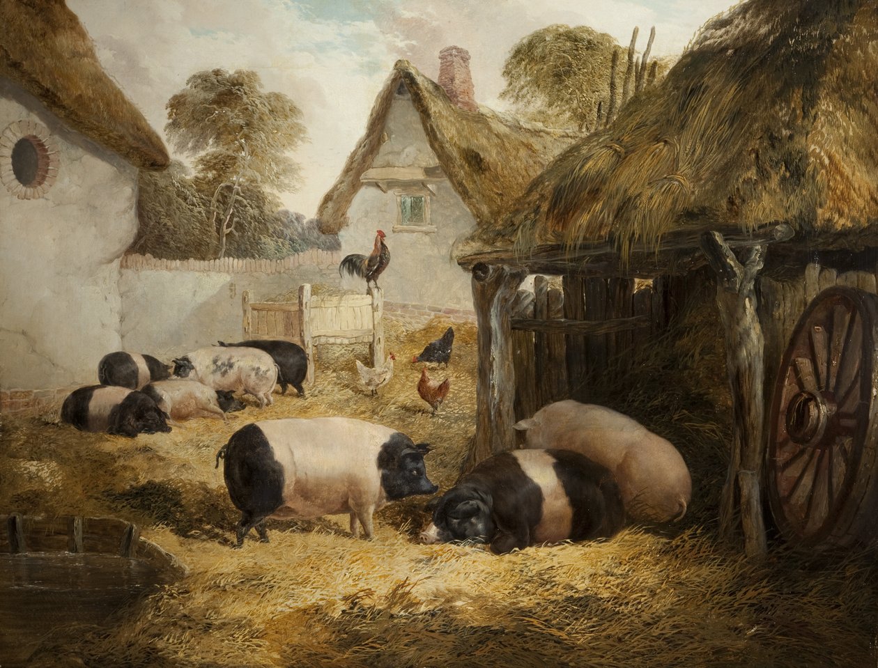 Gastfreundschaft im Cottage von William Collins