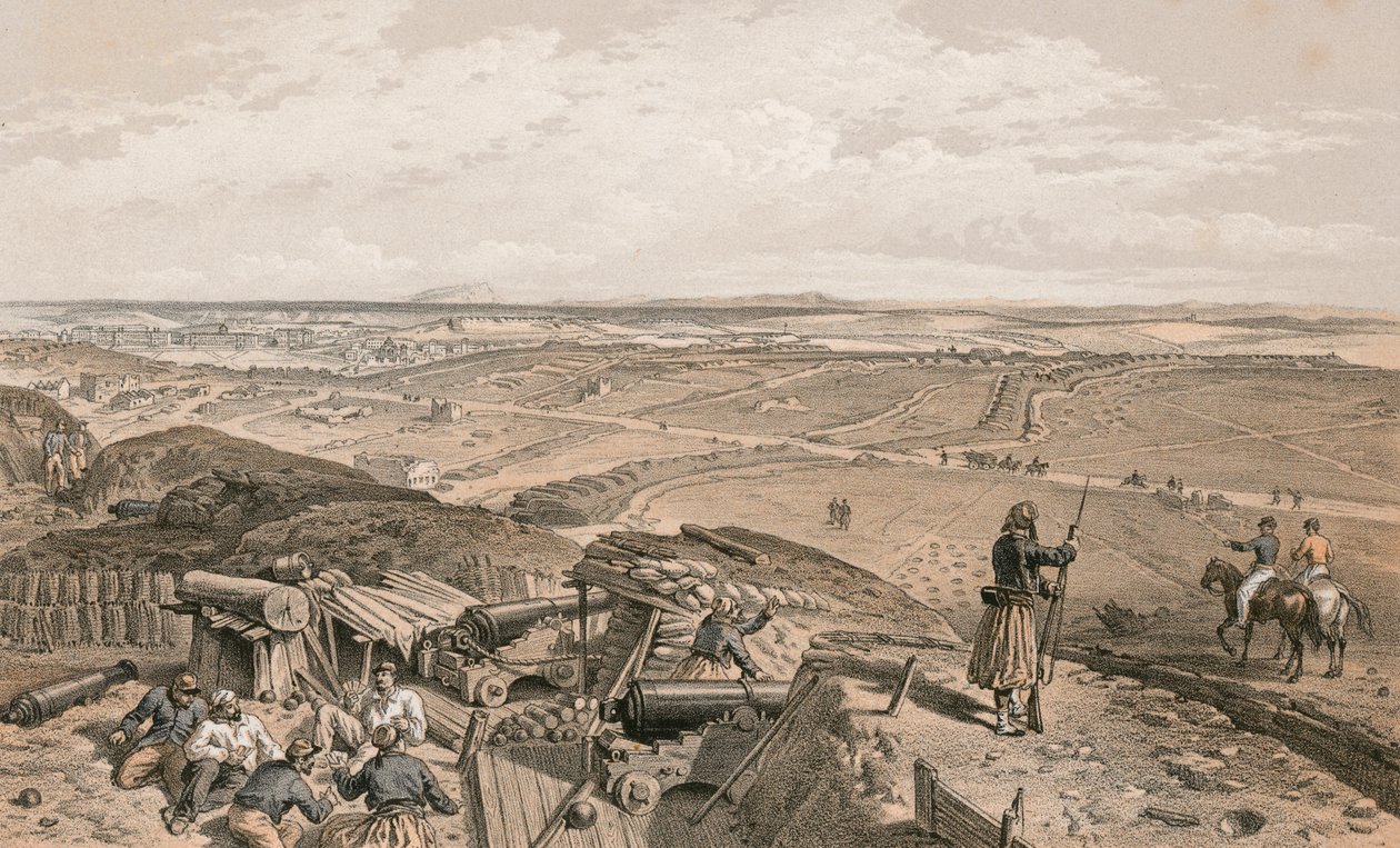 Bastion du Mat von der Zentralbastion von William 