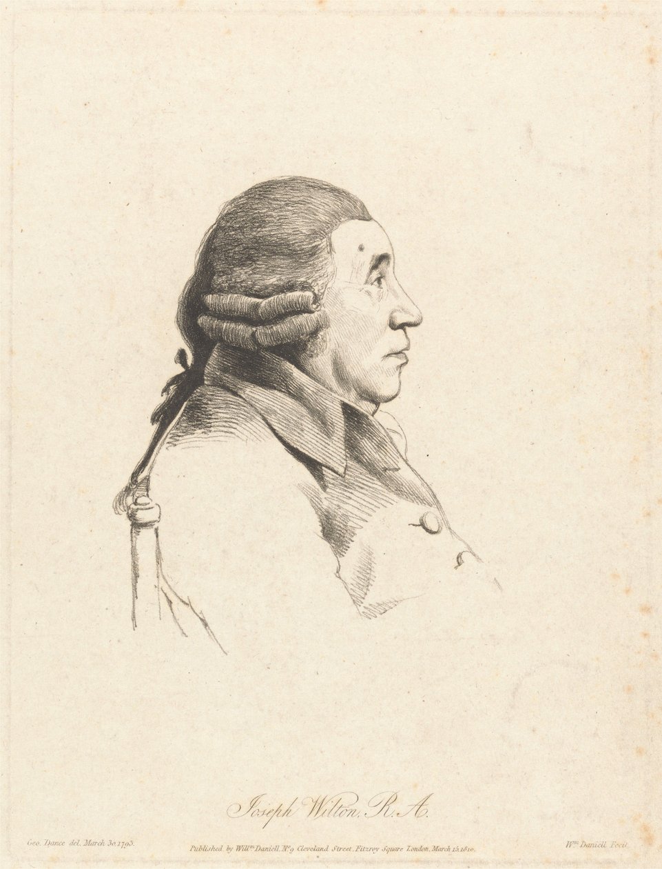 Joseph Wilton, R.A. von William Daniell