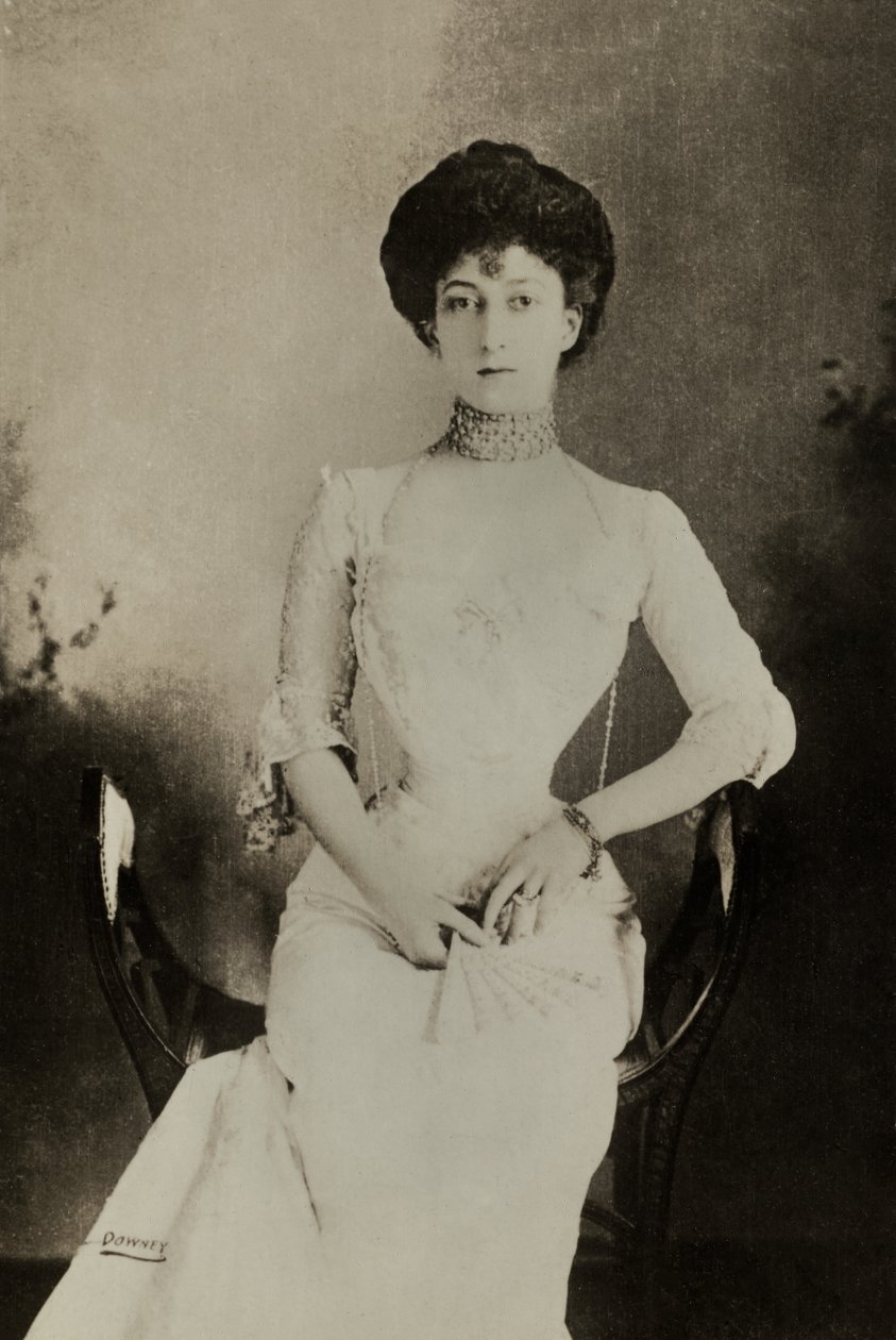 Porträt von Maud, Königin von Norwegen von William Downey