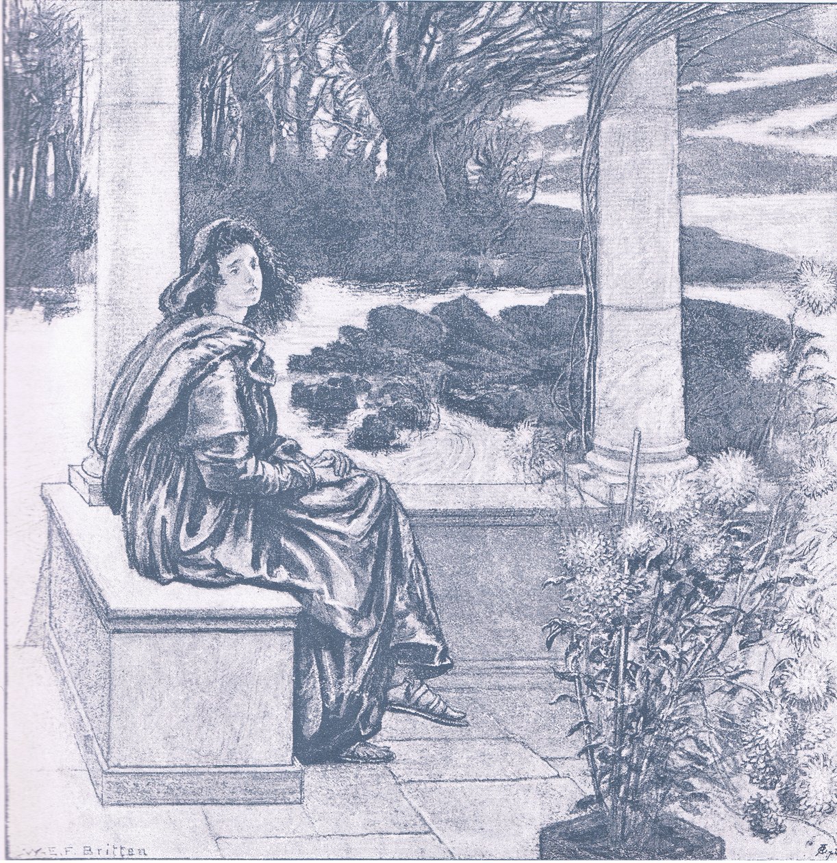 November, aus The Magazine of Art 1893, Cassell and Company von William Edward Frank Britten