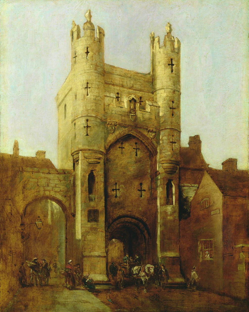 Monk Bar, York von William Etty