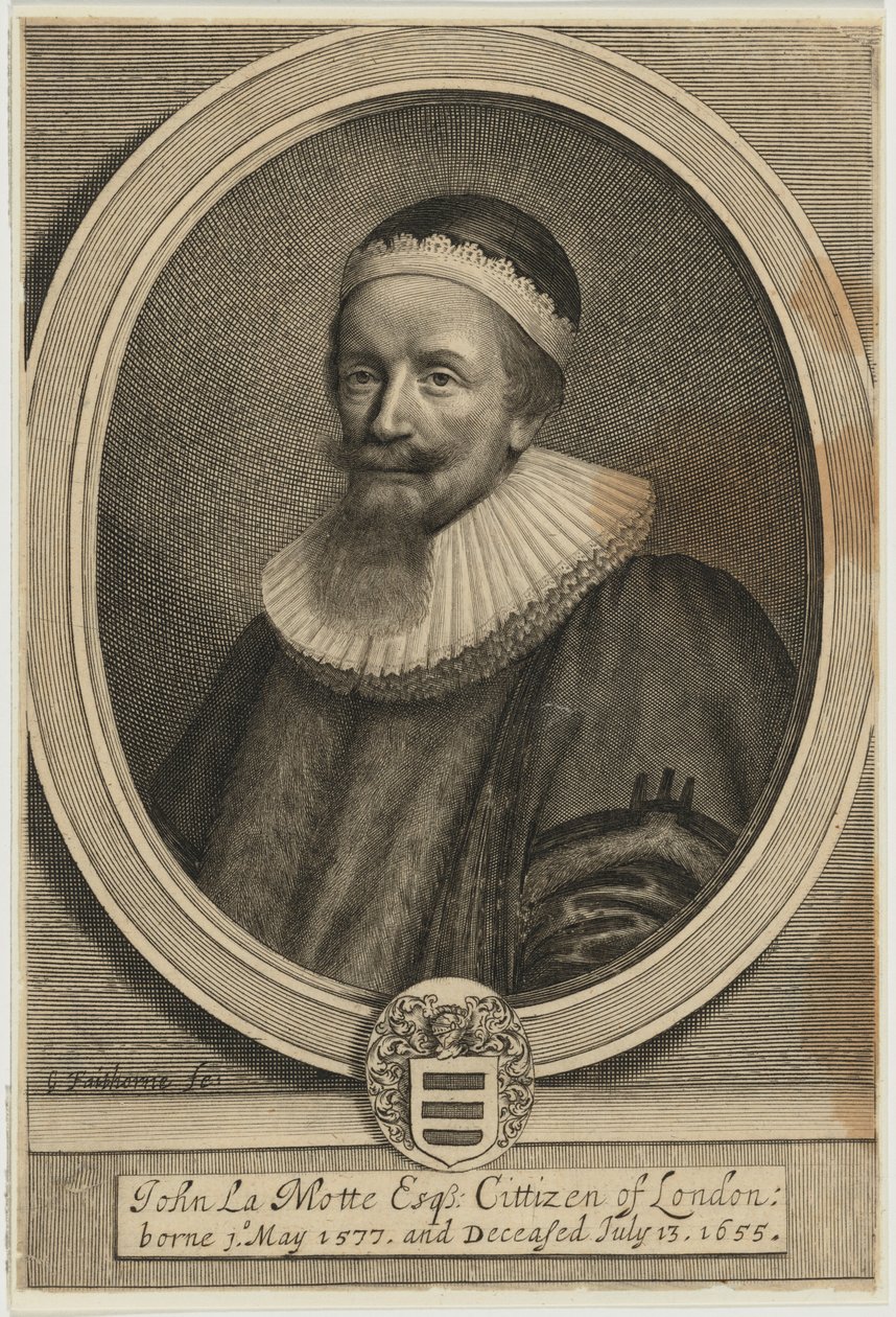 John La Motte von William Faithorne