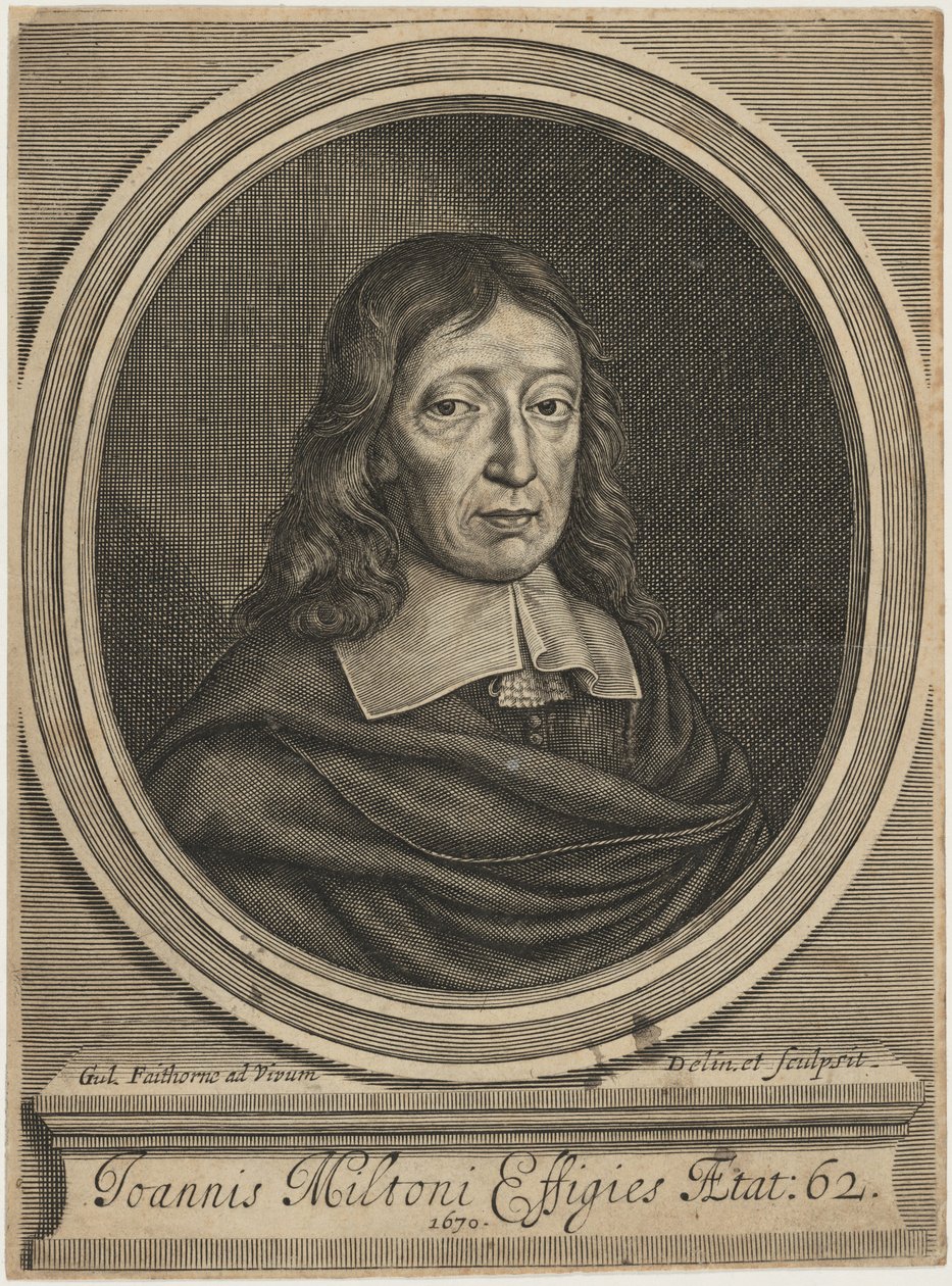 John Milton von William Faithorne