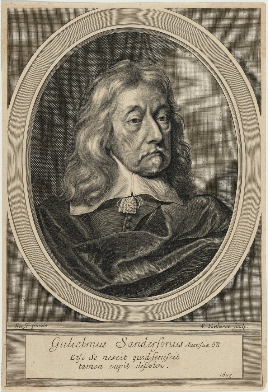 Sir William Sanderson von William Faithorne