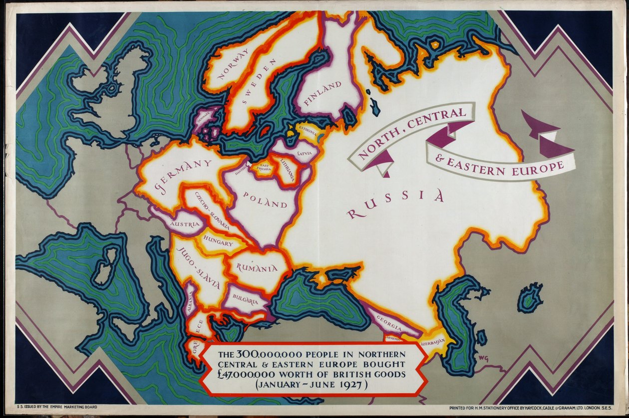 Nord-, Zentral- und Osteuropa, aus der Serie 