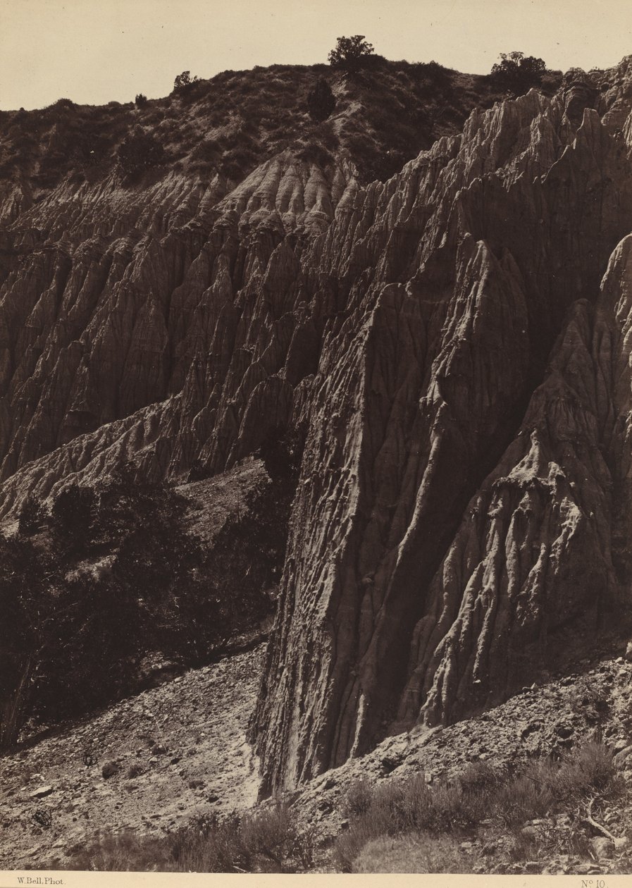 Regenskulptur, Salt Creek Canon, Utah von William H. Bell