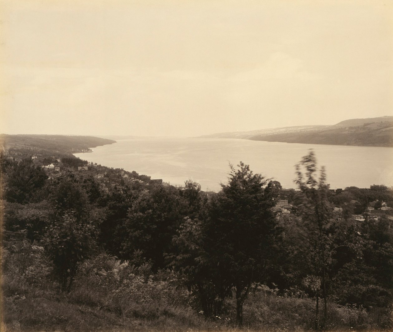 Seneca-See und Watkins Glen, für die Lehigh Valley Railroad von William H. Rau