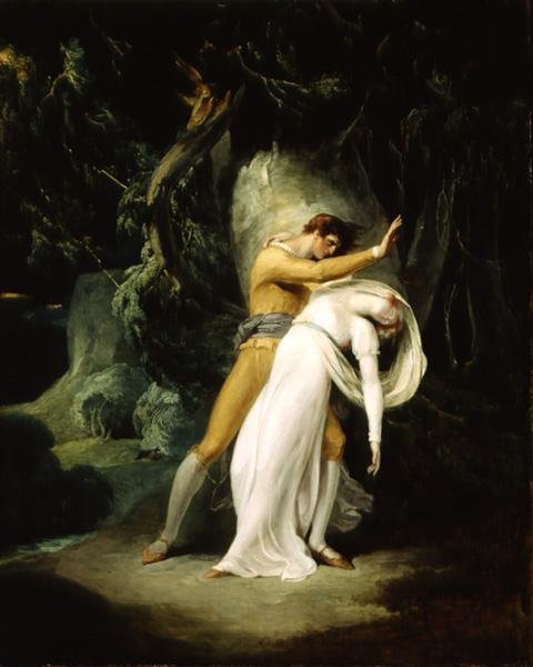 Celadon und Amelia von William Hamilton