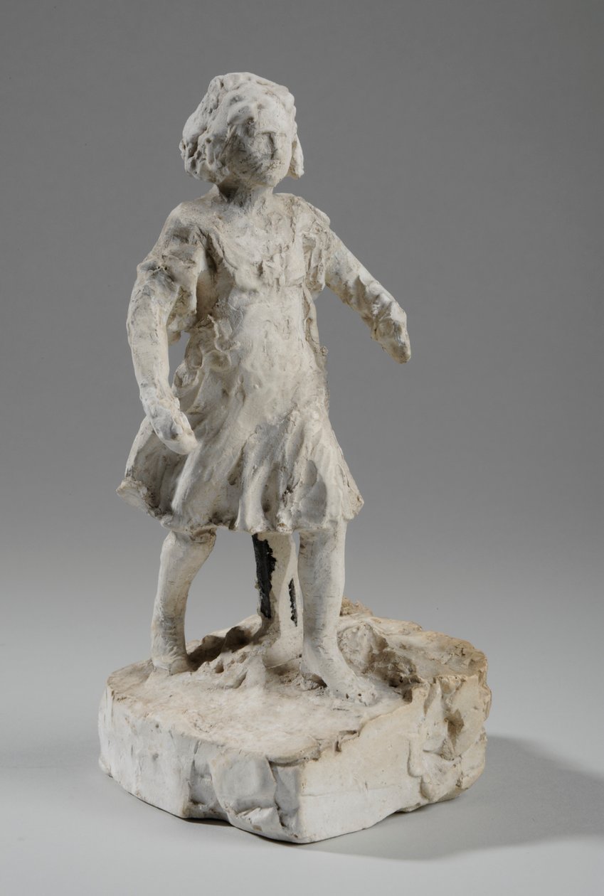 Modell für Figur eines laufenden Mädchens von William Hamo Thornycroft