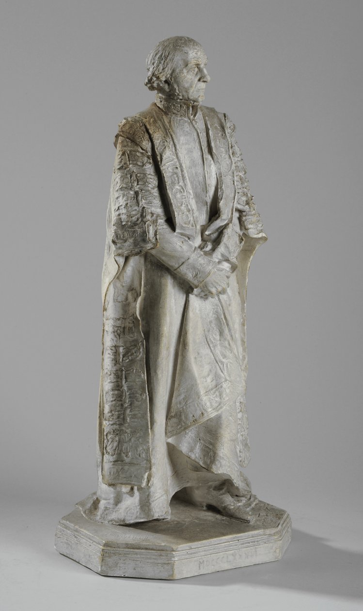 Modell für die Statue von William Ewart Gladstone am Strand, London, ca. 1905 von William Hamo Thornycroft