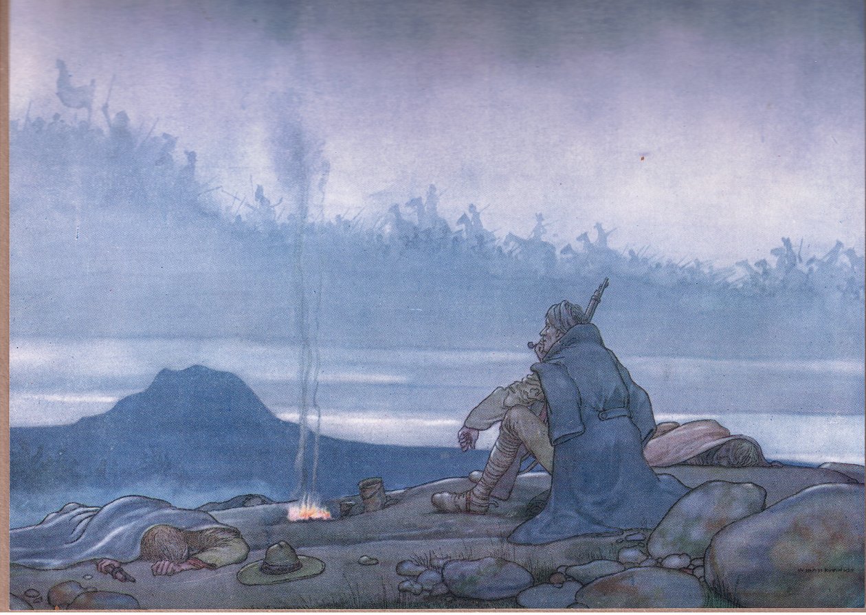 Folge nach, denn die Ernte ist gesät von William Heath Robinson