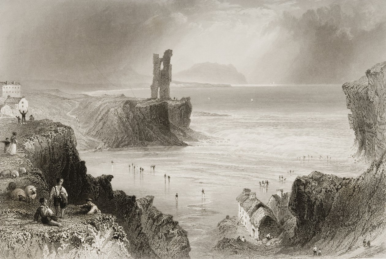 Ballybunnion, County Kerry, Irland, aus 
