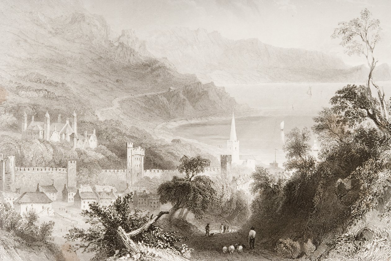Glenarm, County Antrim, Nordirland, aus 