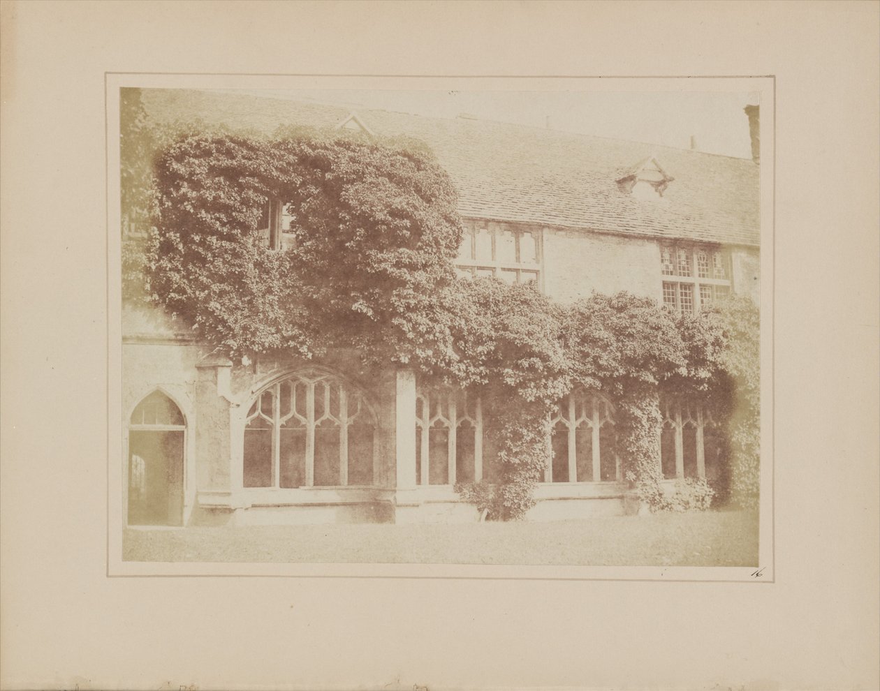 Kreuzgänge von Lacock Abbey von William Henry Fox Talbot