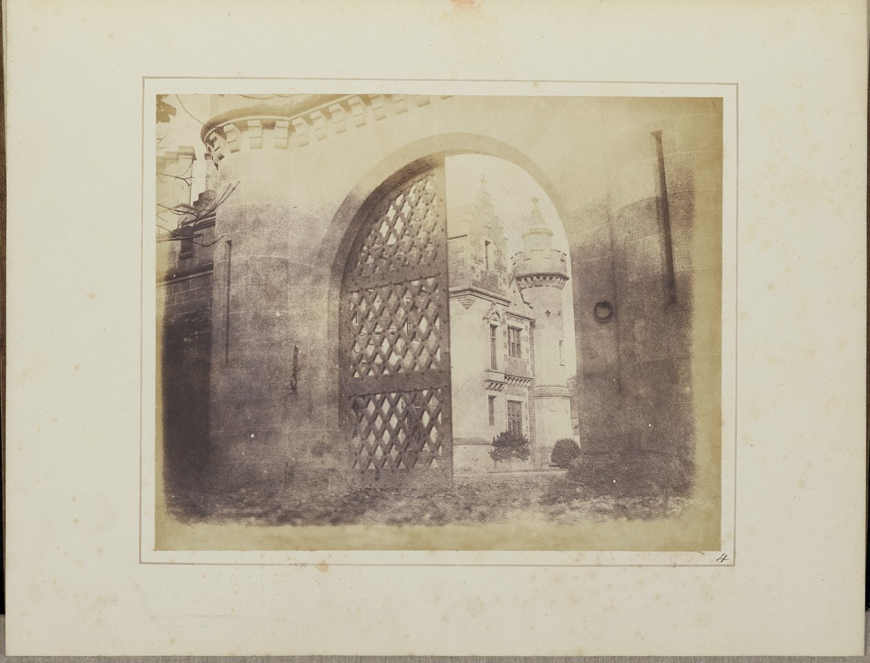 Eingangstor, Abbotsford von William Henry Fox Talbot