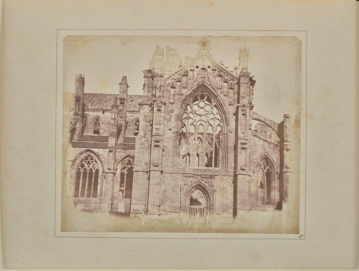 Melrose Abbey von William Henry Fox Talbot