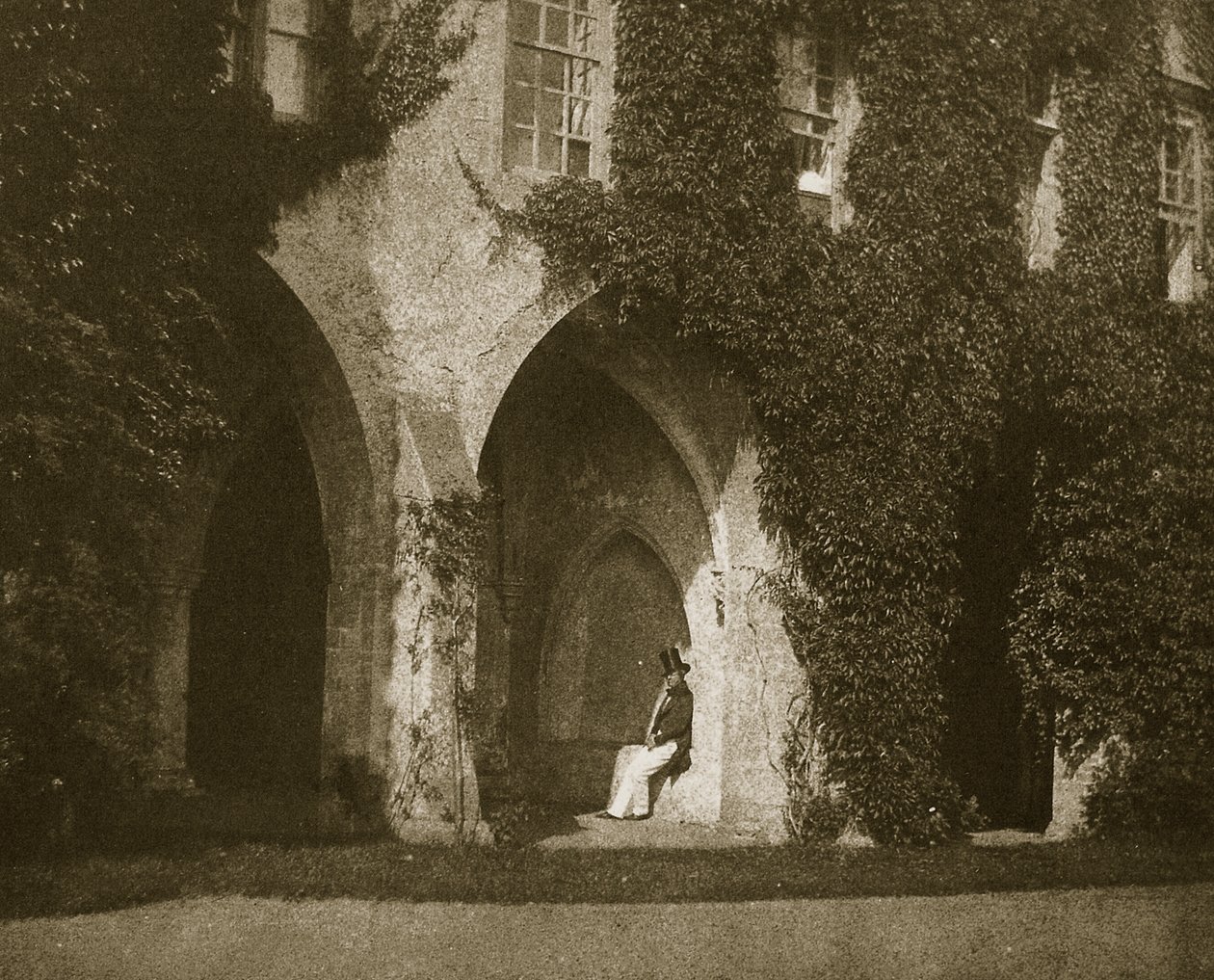 Das alte Vestry, September 1845 von William Henry Fox Talbot