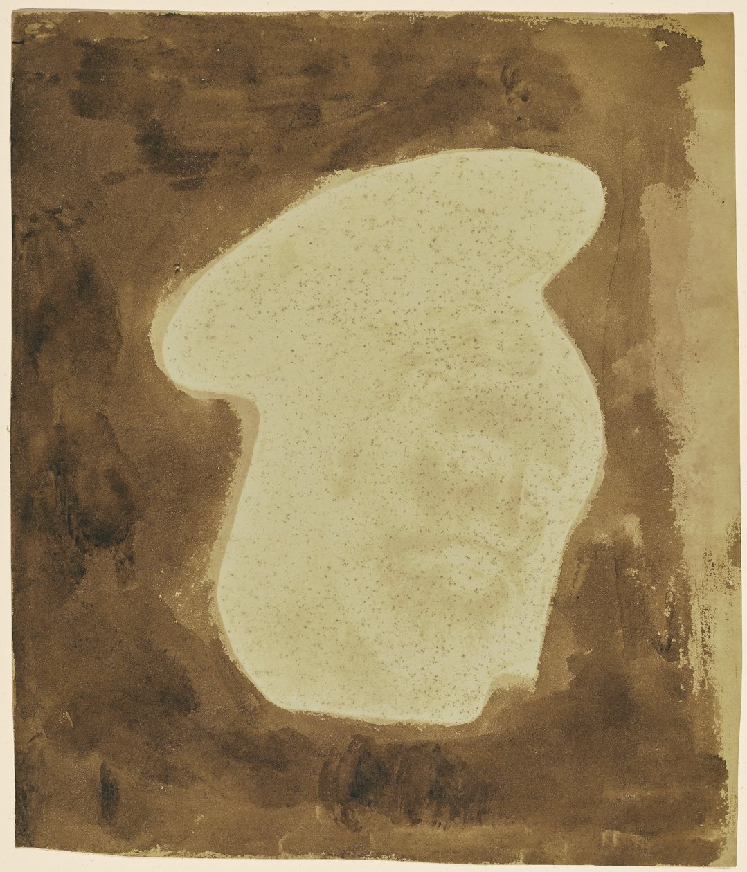 Der Kopf Christi von einem Gemälde auf Glas von William Henry Fox Talbot